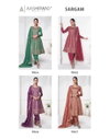 Gulkand Sargam By Aashirwad Premium Silk Wedding Salwar Suits Wholesale Market In Surat
